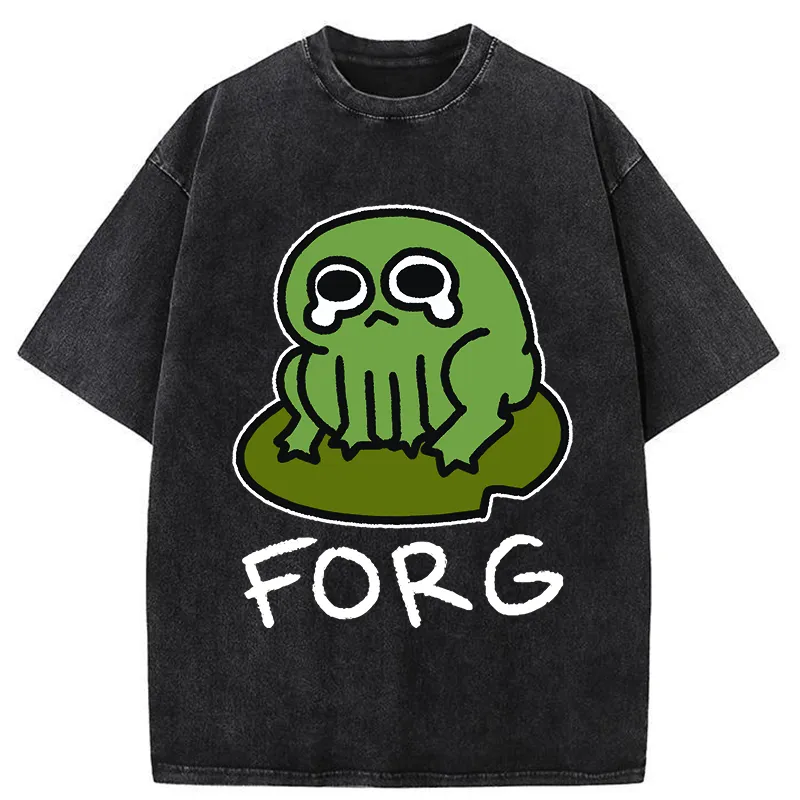Tokyo-Tiger Sad Forg Washed T-Shirt