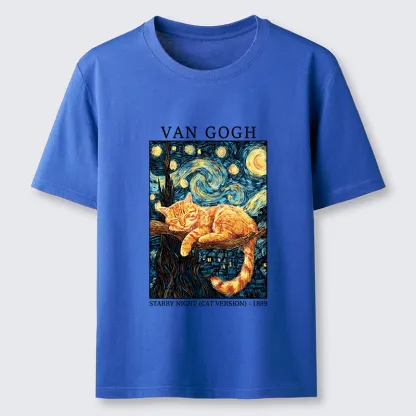 Tokyo-Tiger Starry Cat Dreams Classic T-Shirt