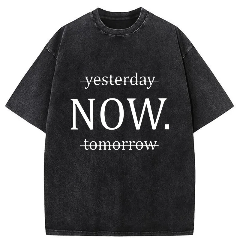 Tokyo-Tiger Cherish The Present Washed T-Shirt