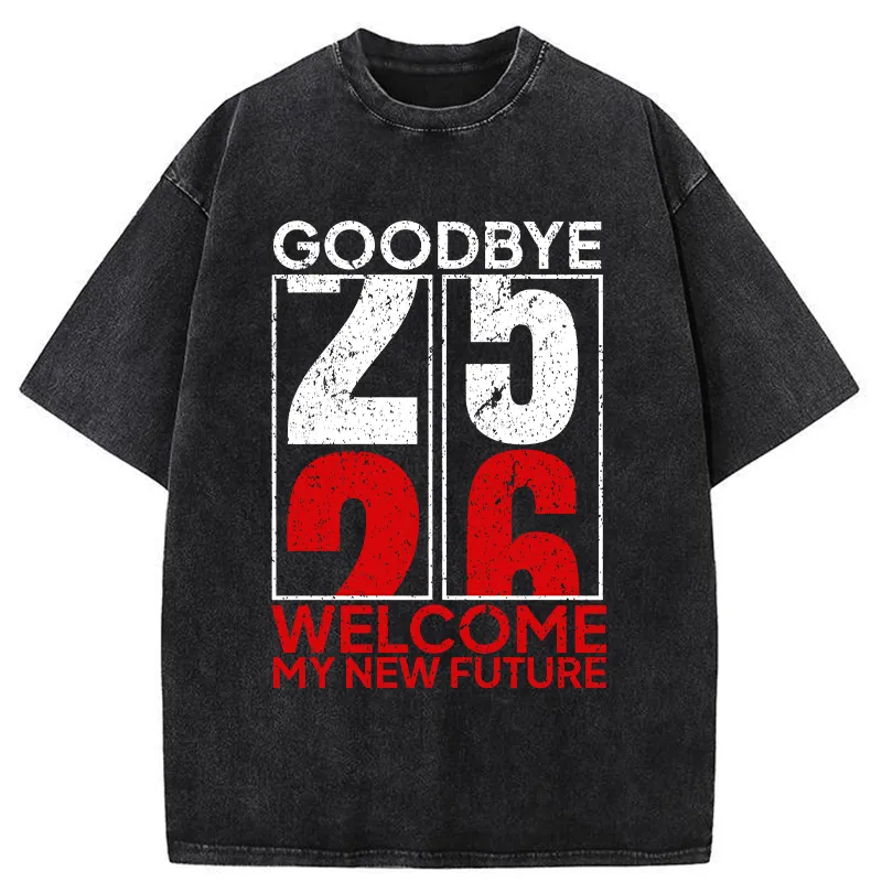 Tokyo-Tiger Welcome To 2026 Washed T-Shirt