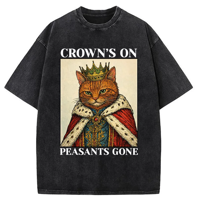 Tokyo-Tiger Today I Am My Own King Washed T-Shirt