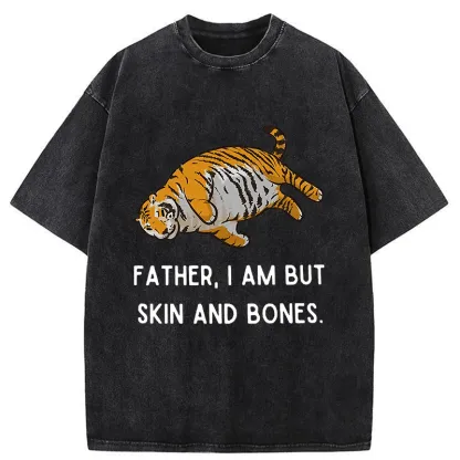 Tokyo-Tiger Fat Tiger Washed T-Shirt