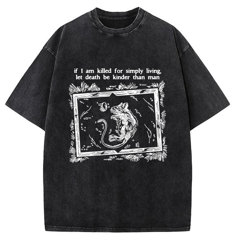 Tokyo-Tiger Mouse's Last Wish Washed T-Shirt