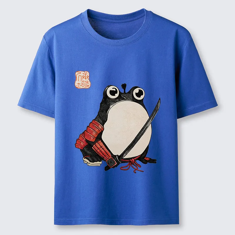 Tokyo-Tiger Silly Samurai Frog Classic T-Shirt