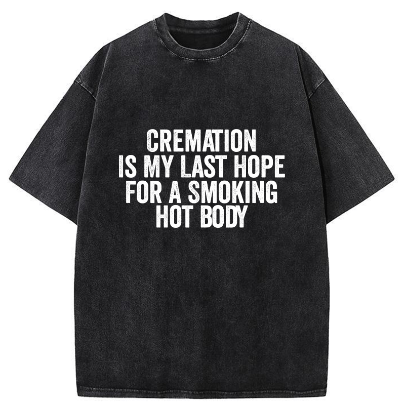 Tokyo-Tiger The Last Hope For Weight Loss Washed T-Shirt