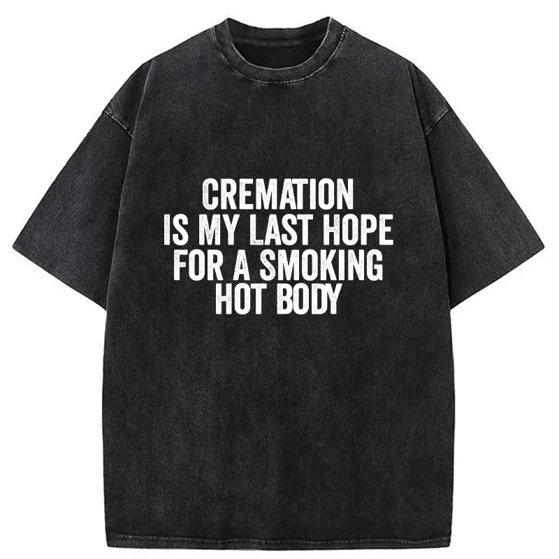 Tokyo-Tiger The Last Hope For Weight Loss Washed T-Shirt Sale