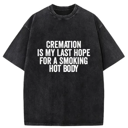 Tokyo-Tiger The Last Hope For Weight Loss Washed T-Shirt