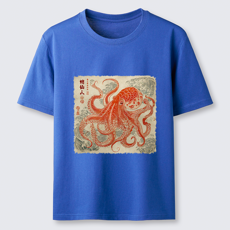 Tokyo-Tiger Octopus Sage Classic T-Shirt