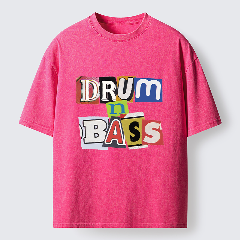 Tokyo-Tiger Drum n Bass Washed T-Shirt
