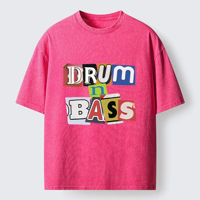 Tokyo-Tiger Drum n Bass Washed T-Shirt