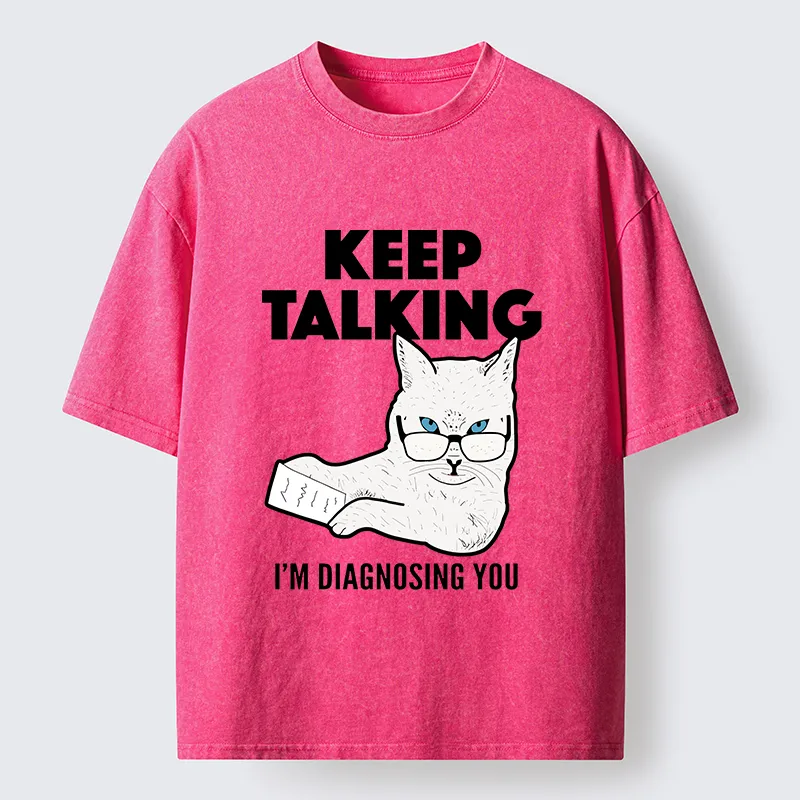 Tokyo-Tiger Diagnosing Your Problem Now Washed T-Shirt