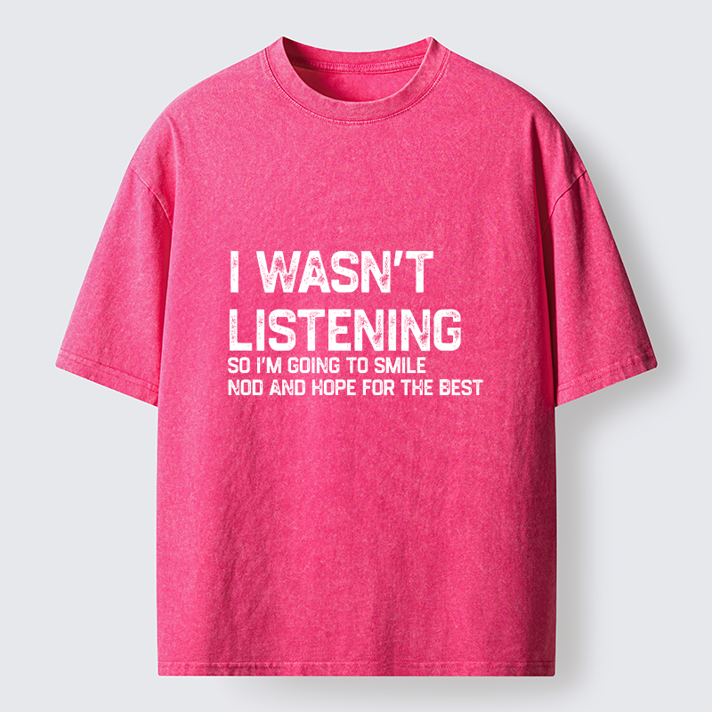 Tokyo-Tiger Indifferent To Everything Washed T-Shirt