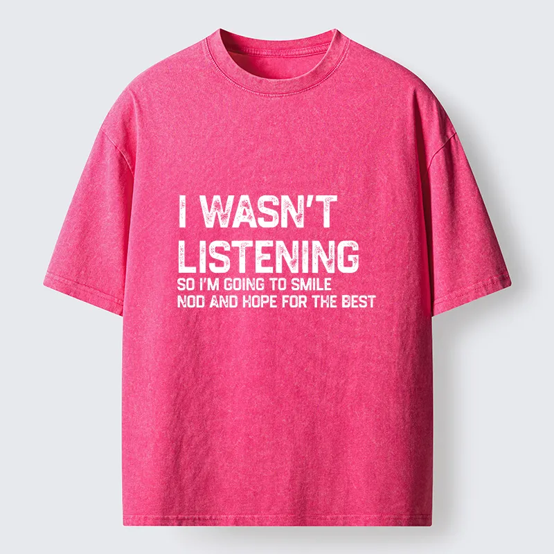 Tokyo-Tiger Indifferent To Everything Washed T-Shirt