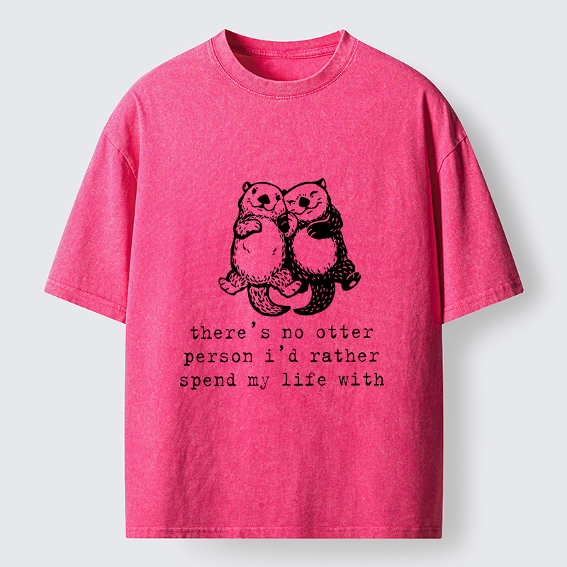 Tokyo-Tiger I Want To Spend My Life With You Washed T-Shirt