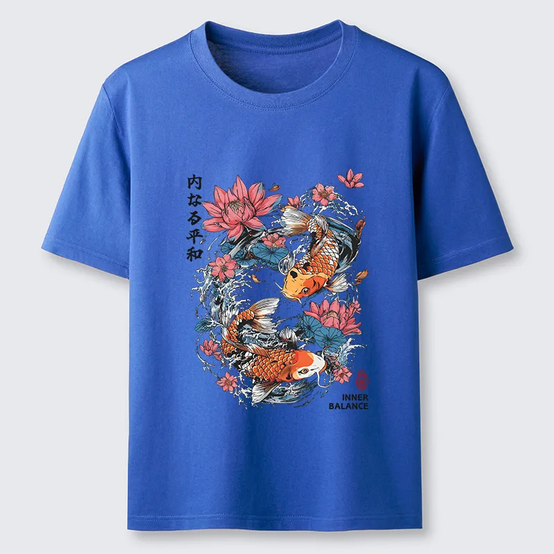 Tokyo-Tiger Koi Serenity Classic T-Shirt