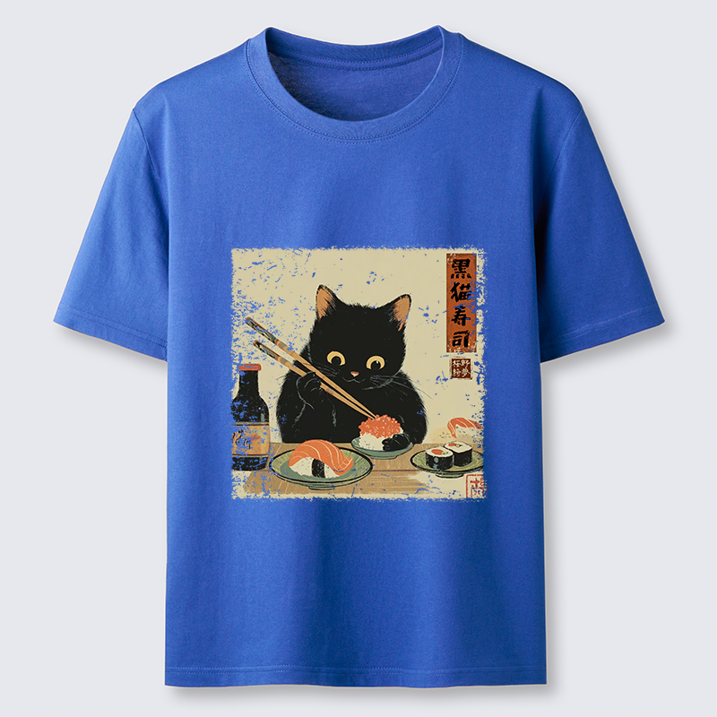 Tokyo-Tiger Meow Sushi Time Classic T-Shirt