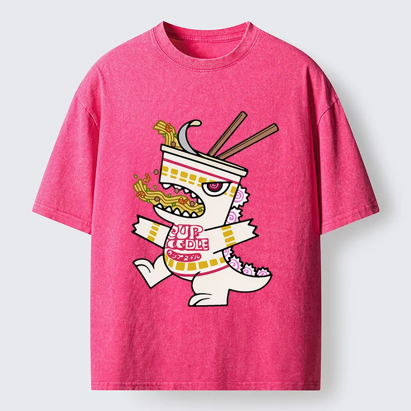 Tokyo-Tiger Ramenzilla Washed T-Shirt