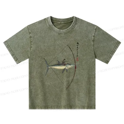Tokyo-Tiger I Am Speed Kids Washed T-Shirt