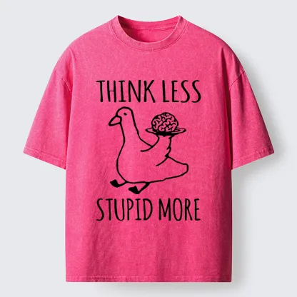 Tokyo-Tiger Foolish Goose Is Even More Foolish Washed T-Shirt