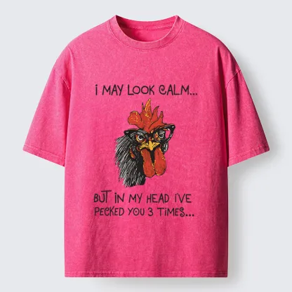 Tokyo-Tiger Inner Rebellion Washed T-Shirt