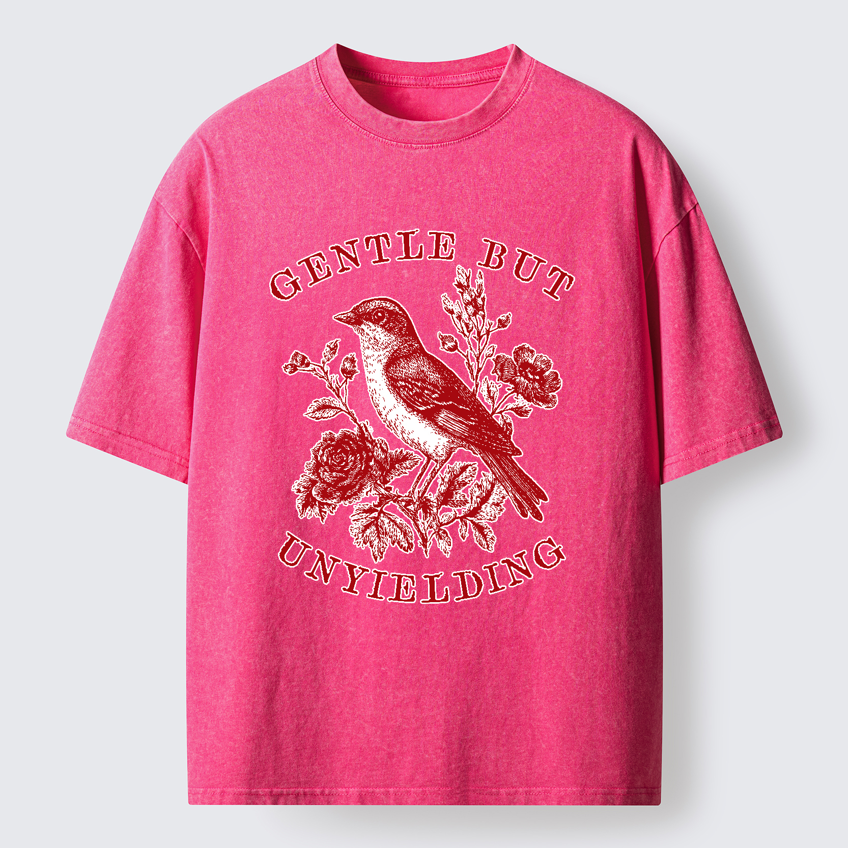 Tokyo-Tiger Gentle But Unyielding Washed T-Shirt
