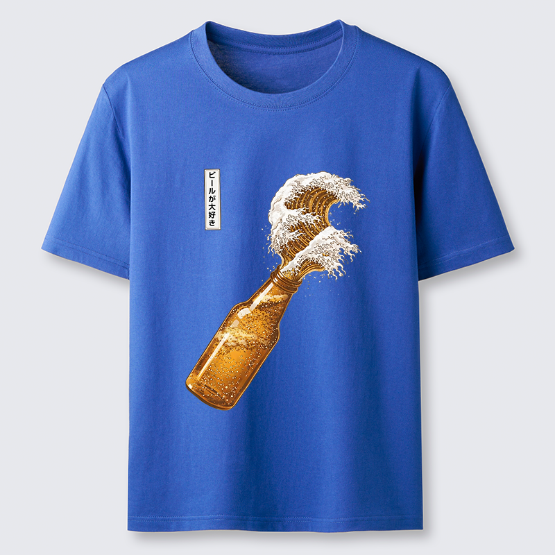 Tokyo-Tiger Beer Wave Classic T-Shirt