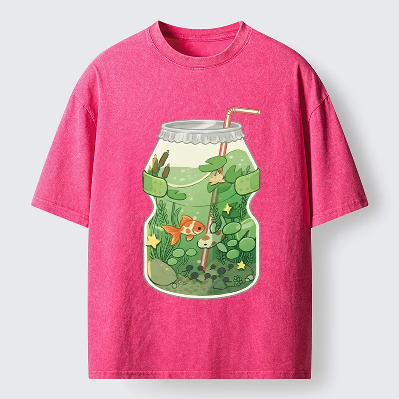 Tokyo-Tiger World In A Bottle Washed T-Shirt