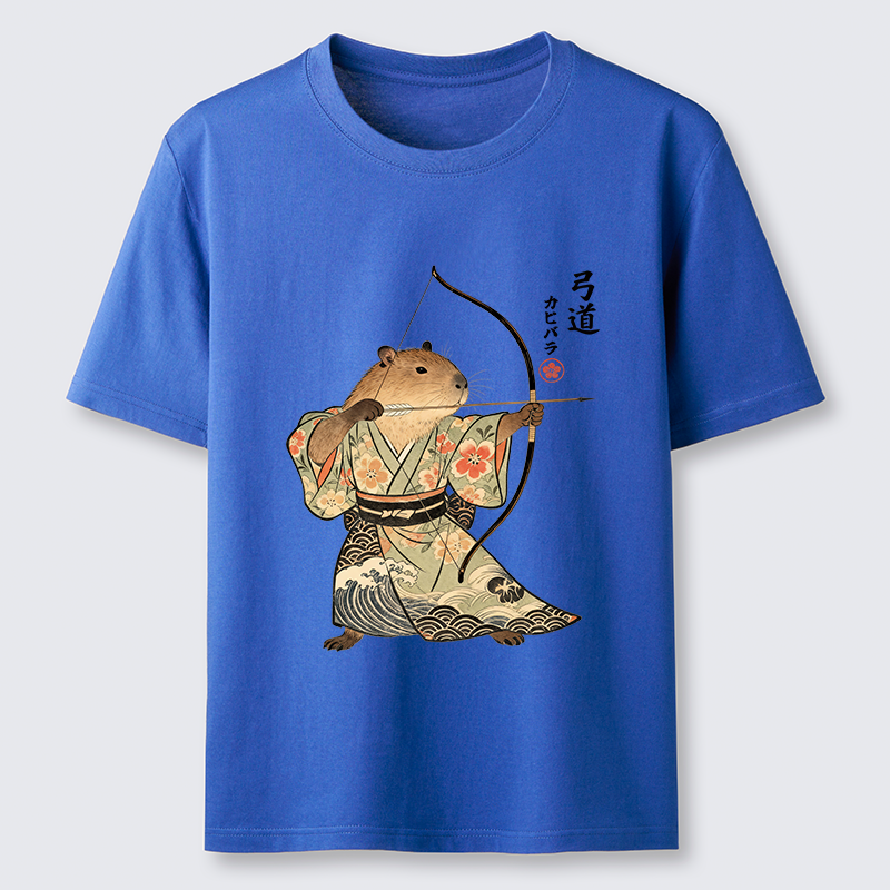 Tokyo-Tiger Capybara Archery Classic T-Shirt