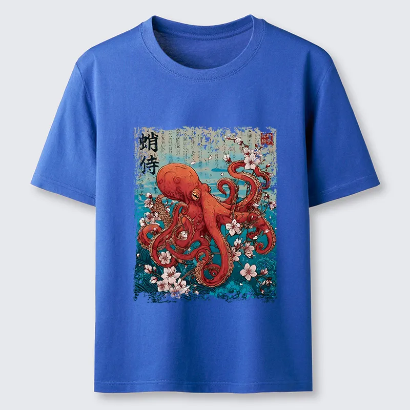 Tokyo-Tiger The Eight-Armed Samurai Classic T-Shirt