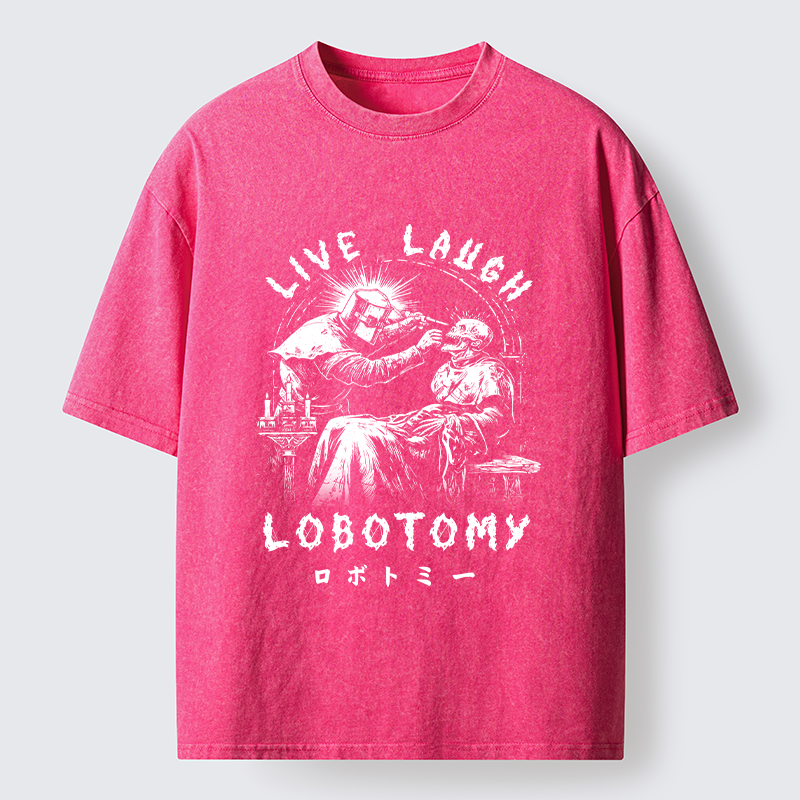 Tokyo-Tiger Live Laugh Lobotomy Washed T-Shirt