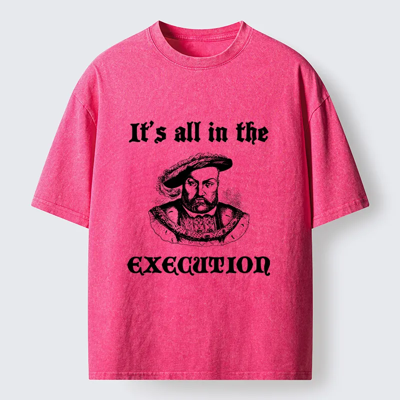 Tokyo-Tiger It’s All In The Execution Washed T-Shirt