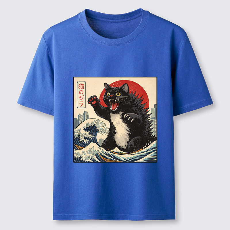 Tokyo-Tiger Black Catzilla Classic T-Shirt