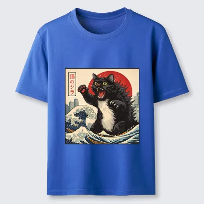 Tokyo-Tiger Black Catzilla Classic T-Shirt