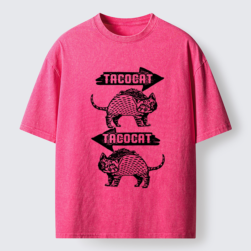 Tokyo-Tiger Taco Cat Washed T-Shirt