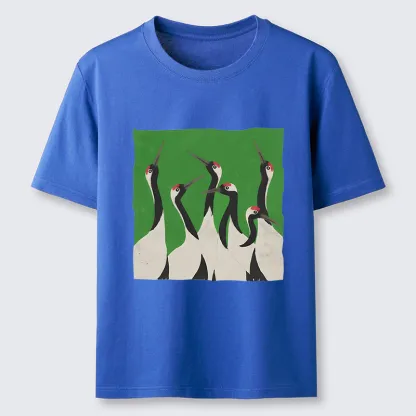 Tokyo-Tiger Crane Flock Classic T-Shirt