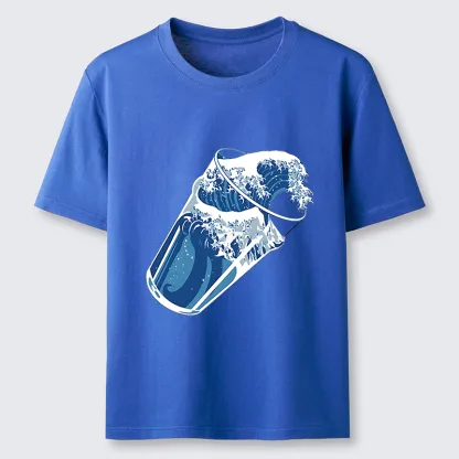 Tokyo-Tiger Waves In The Cup Classic T-Shirt