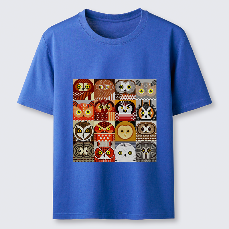 Tokyo-Tiger All Kinds Of Owls Classic T-Shirt