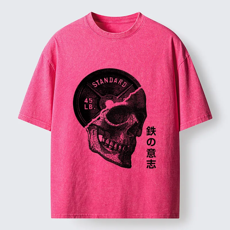 Tokyo-Tiger Iron Will Washed T-Shirt