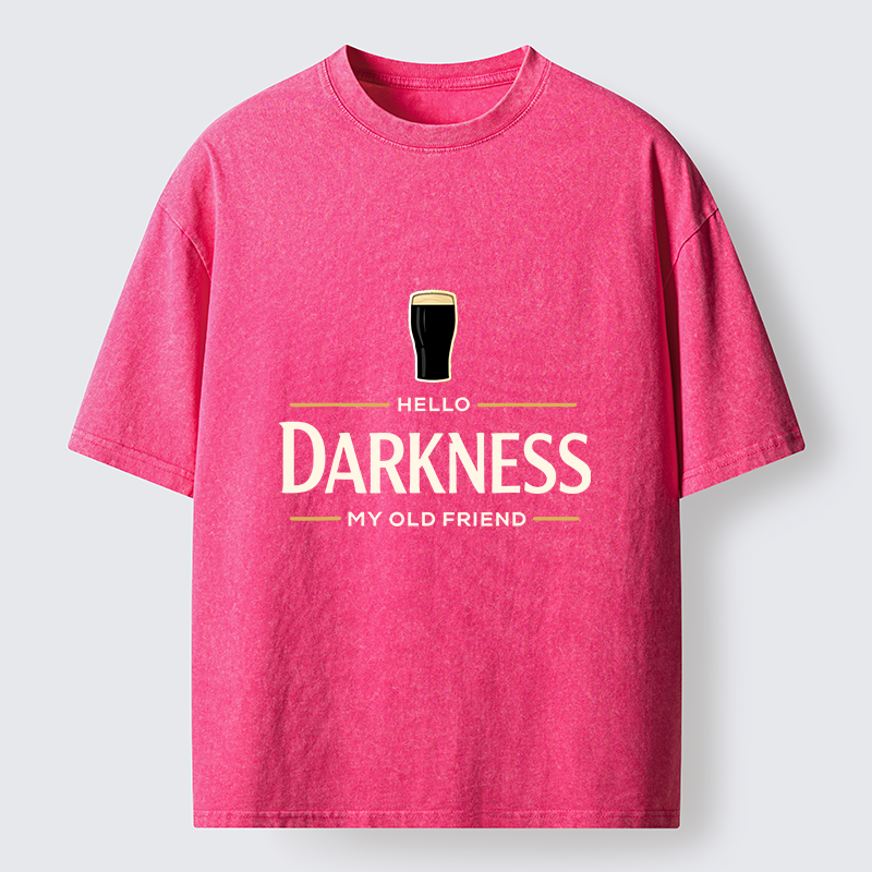 Tokyo-Tiger St. Patrick’s Day Hello Darkness My Old Friend Washed T-Shirt