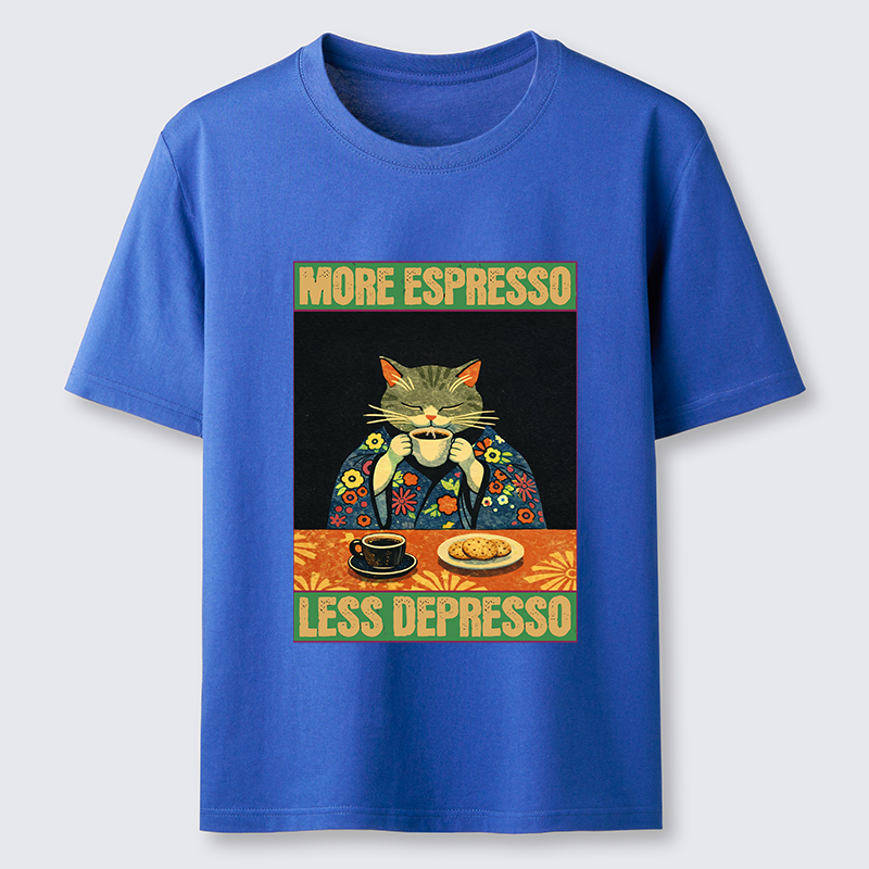 Tokyo-Tiger Cat Tasting Coffee Japan Classic T-Shirt