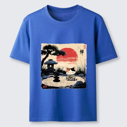 Tokyo-Tiger Zen-like Scenery Classic T-Shirt