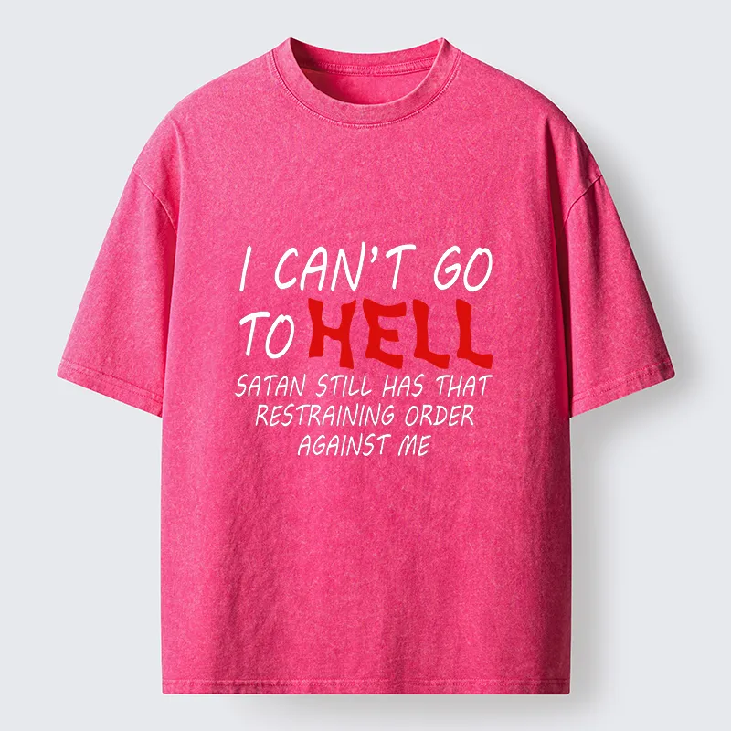 Tokyo-Tiger Hell Is Inaccessible Washed T-Shirt