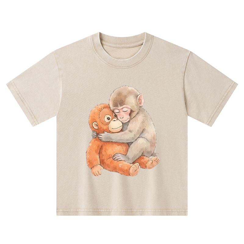 Tokyo-Tiger Poor Punch Kids Washed T-Shirt