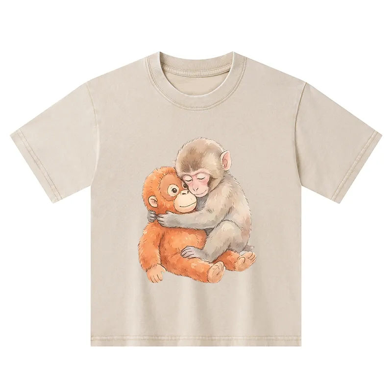 Tokyo-Tiger Poor Punch Kids Washed T-Shirt