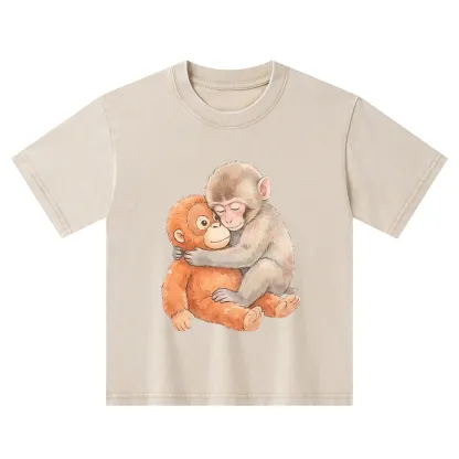 Tokyo-Tiger Poor Punch Kids Washed T-Shirt