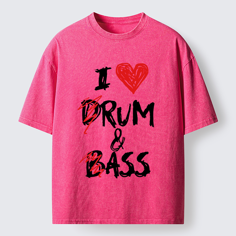 Tokyo-Tiger My Favorite Drum And Bass Washed T-Shirt