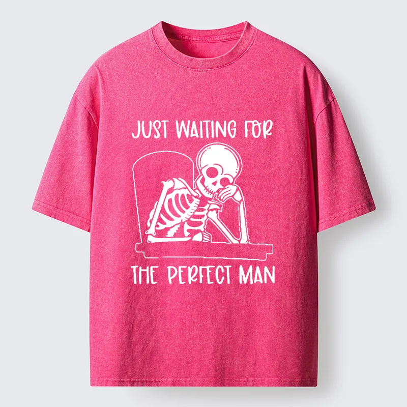 Tokyo-Tiger Waiting For The Right Person Washed T-Shirt Sale