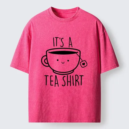 Tokyo-Tiger Tea Shirt Washed T-Shirt