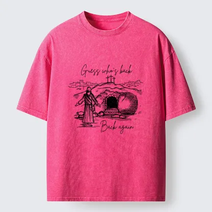 Tokyo-Tiger Back Again Jesus Washed T-Shirt