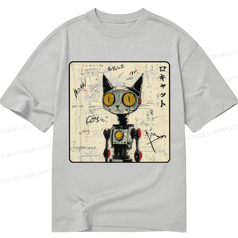 Tokyo-Tiger Robot Cat Classic T-Shirt